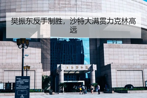 樊振东反手制胜，沙特大满贯力克林高远